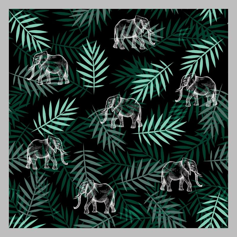 Elefanten-Muster Elephant Pattern