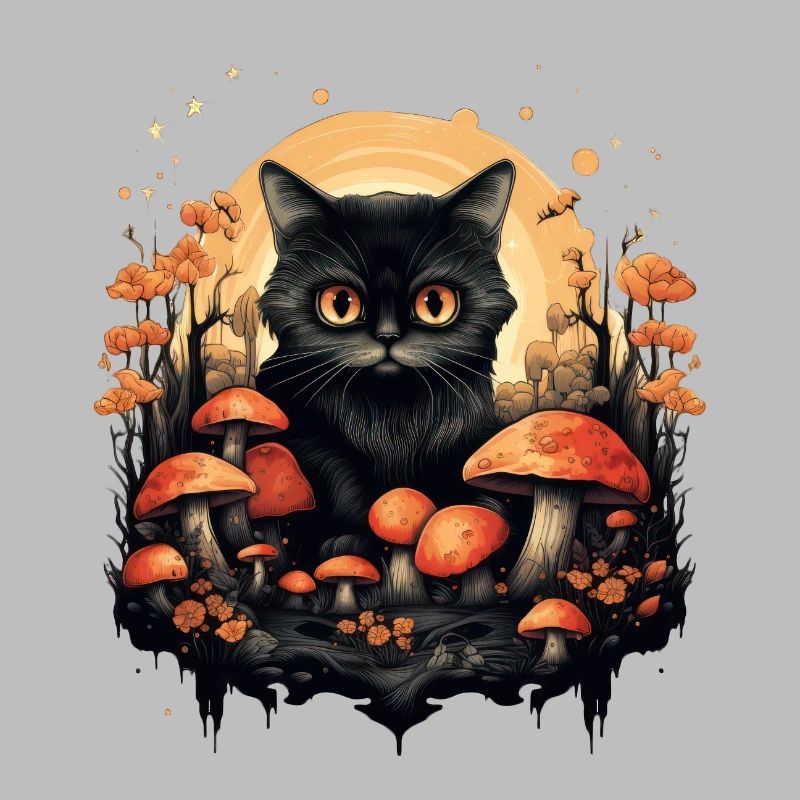 Champignons de chat Champignons Cottagecore