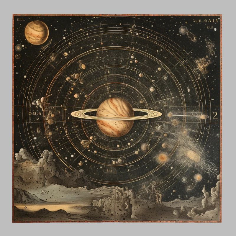 Ancient star map