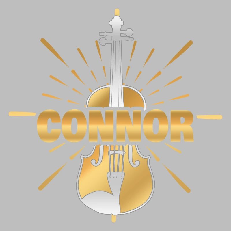 Connor as a violinist