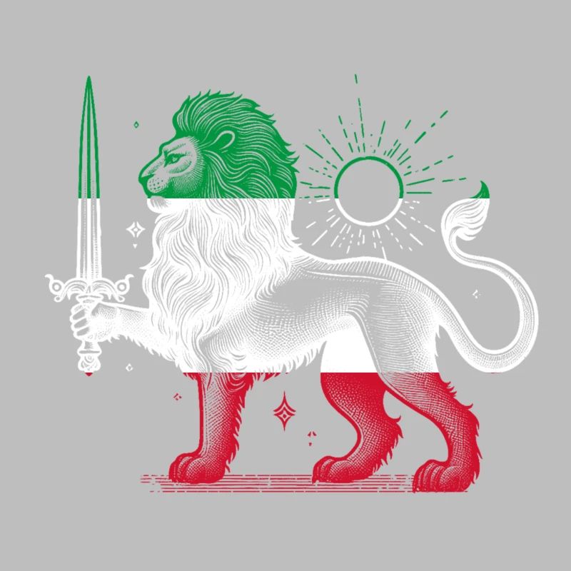 Shir o Khorshid - Conception persane (iran)