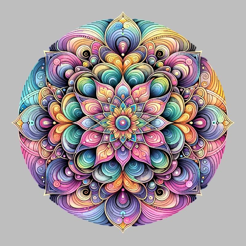 L’élégance de la fleur de couleur