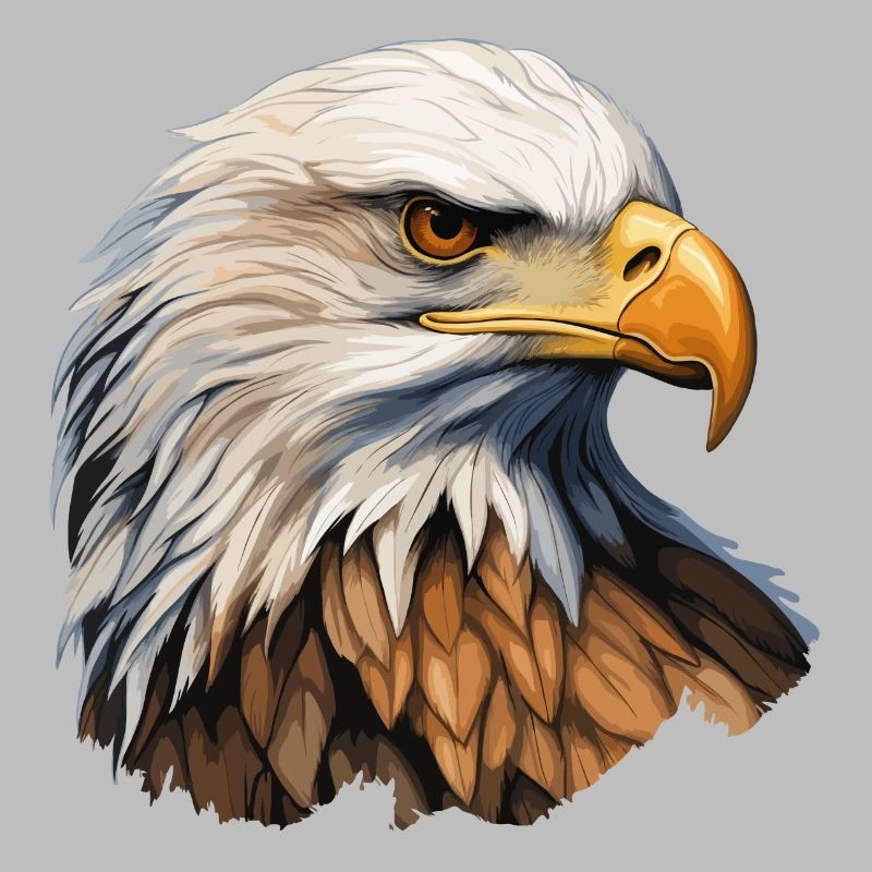 White-tailed Eagle Head