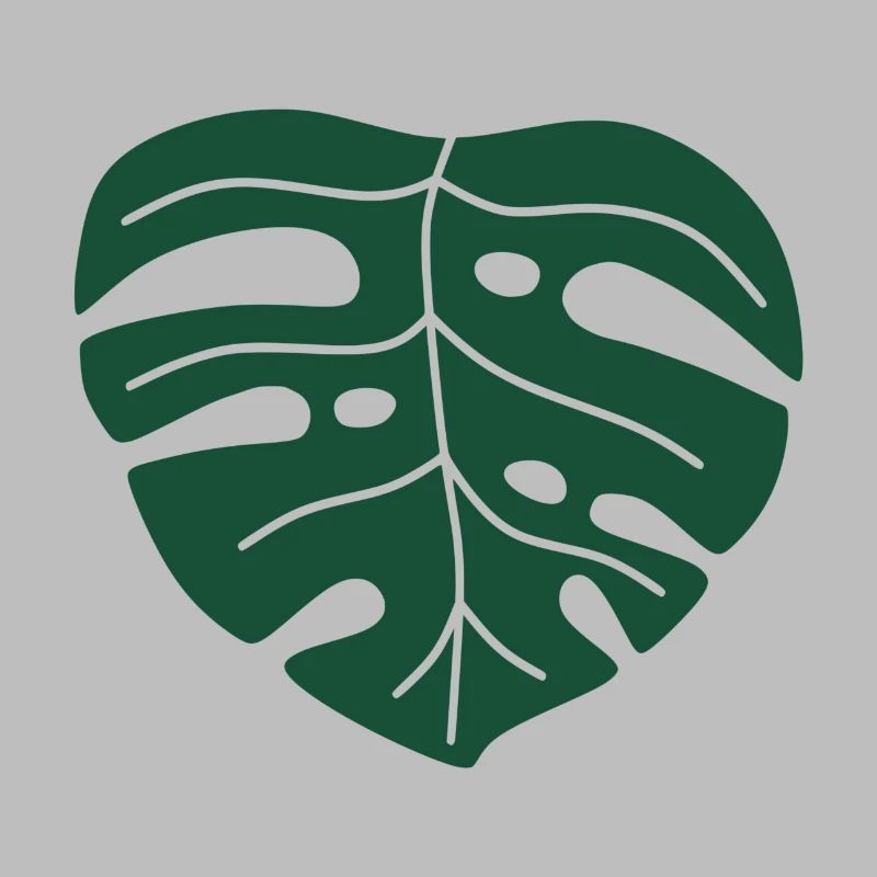 monstera leaf