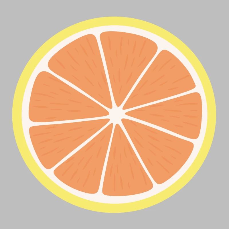 Grapefruit-Scheibe