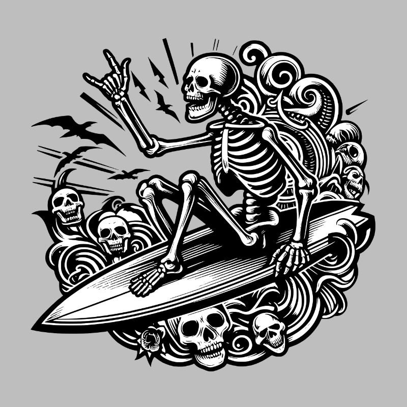 A Skeleton surfer
