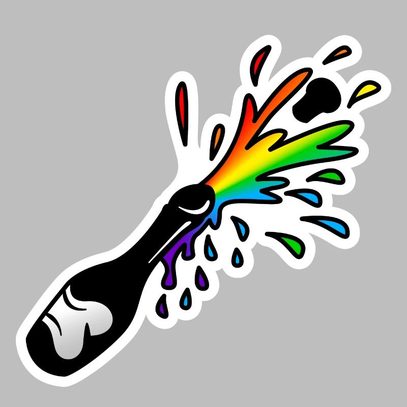 Bottle Bottle : Sticky Queer Pride