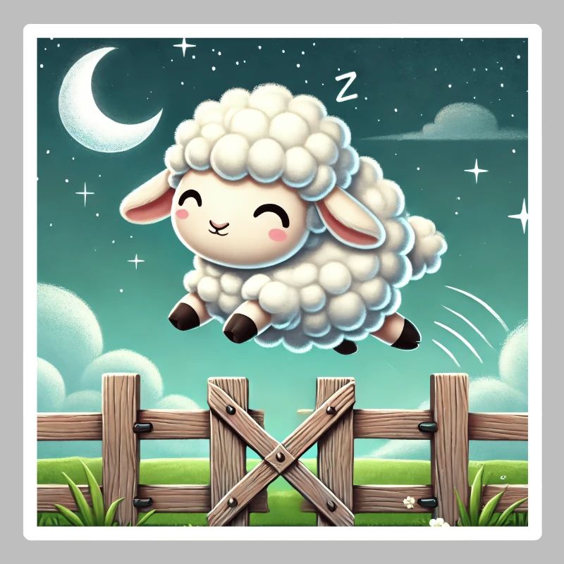 Counting sheep at night