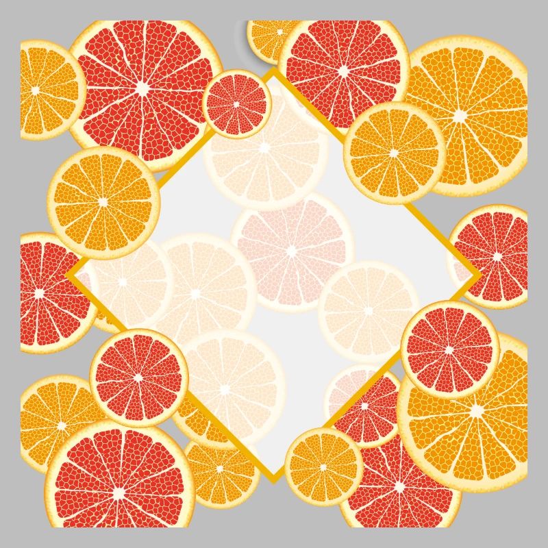 Fenêtre orange pamplemousse