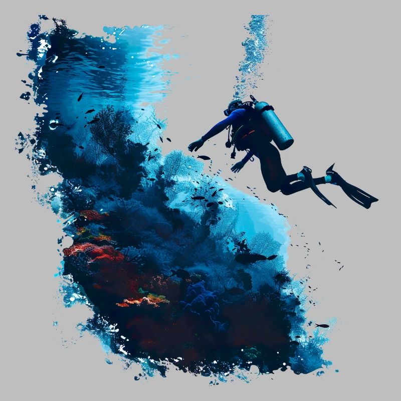 Tauchen, ein Unterwasser-Abenteuer