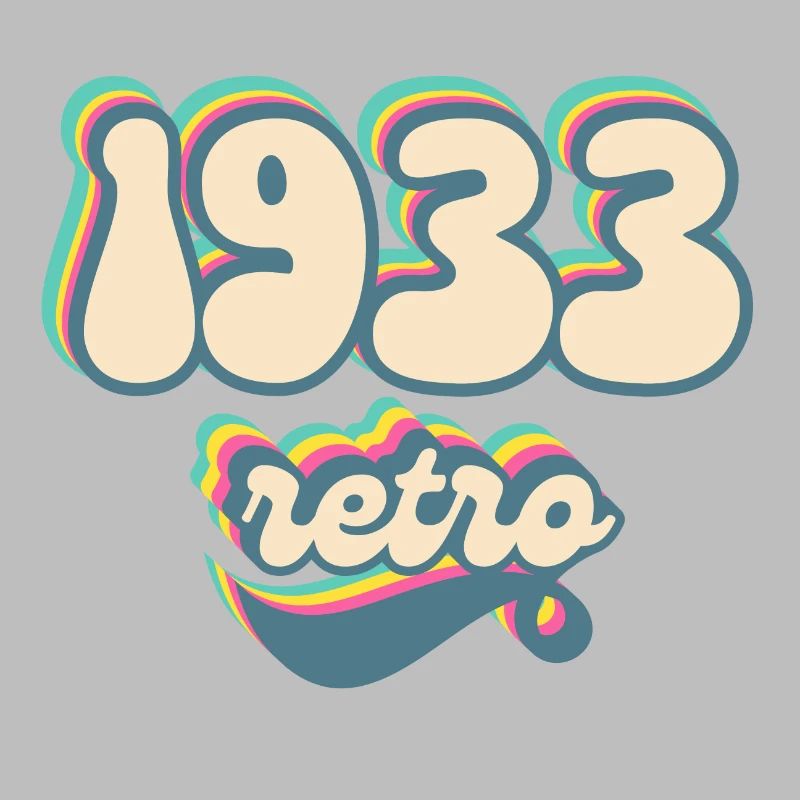 1933 Retro Geschenkidee