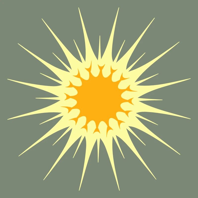 Bright Sun Rays Summer Glow Light Warmth