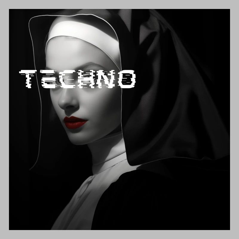 Techno Nun - Rave Design