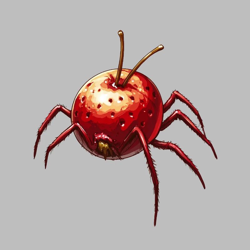 Kirschspinne Kirsche Spinne