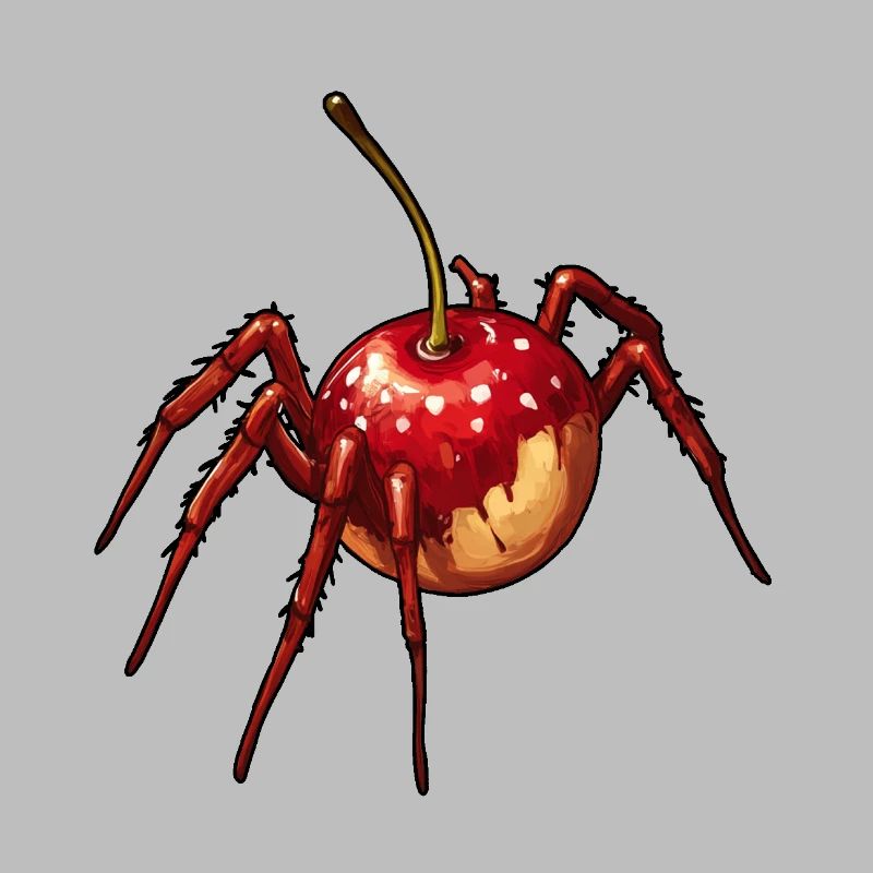 Kirschspinne Kirsche Spinne