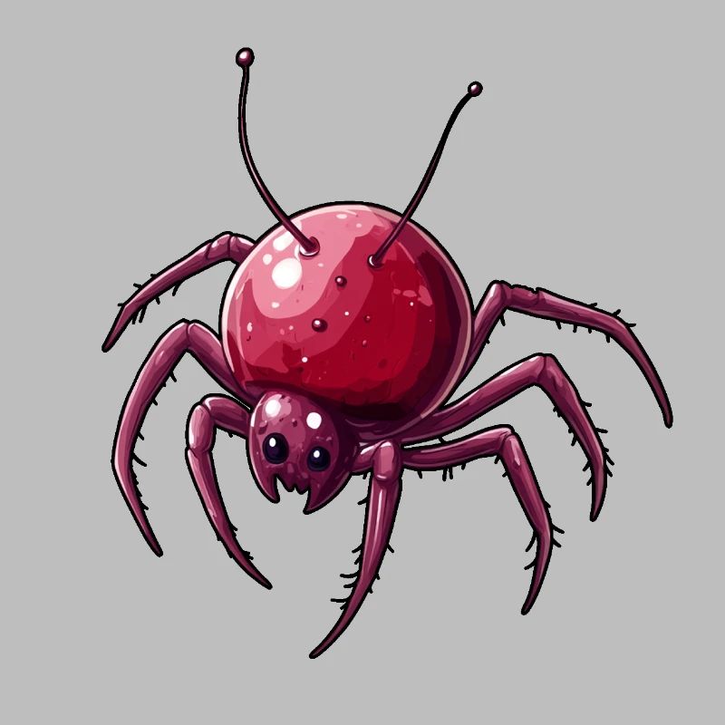 Kirschspinne Kirsche Spinne