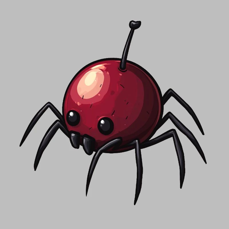 Kirschspinne Kirsche Spinne