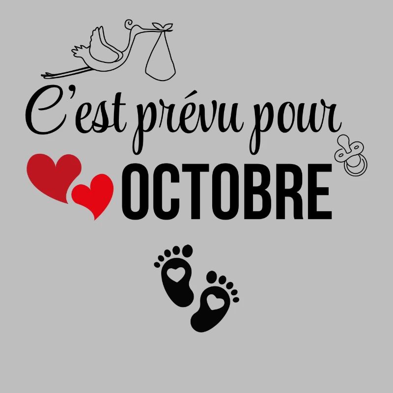 C’est prévu pour octobre - annonce de grossesse