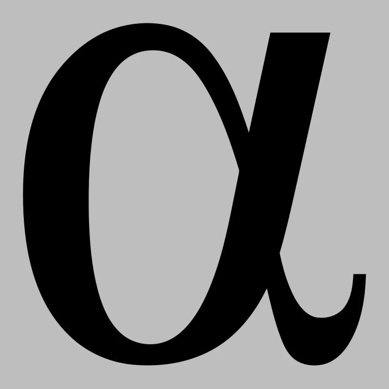 alpha griechische Buchstabe