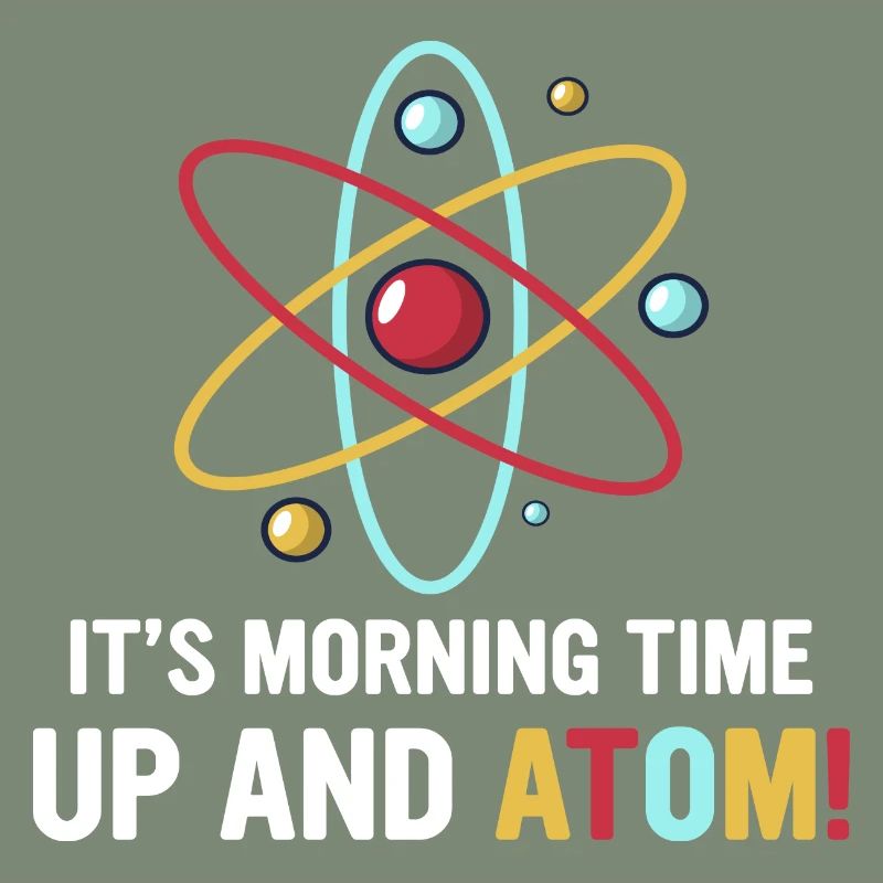 Physik Physiker lustiger Spruch Atom Geschenk