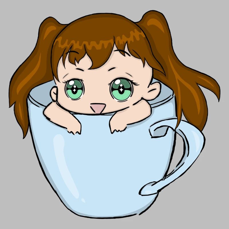 Süßes Chibi Mädchen