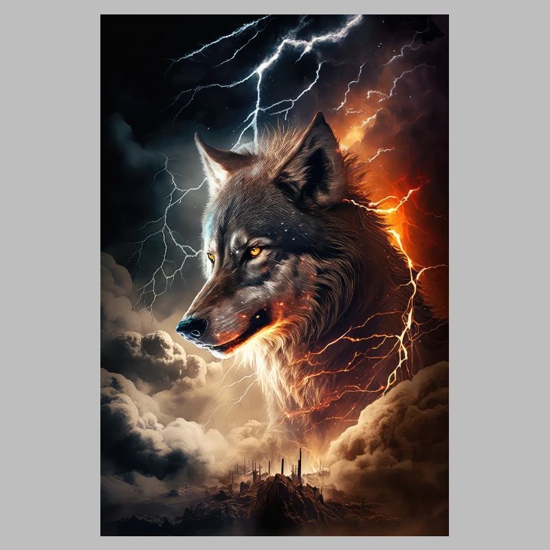 Wolf Blitz Thunder Epic Cool Epic Wolves
