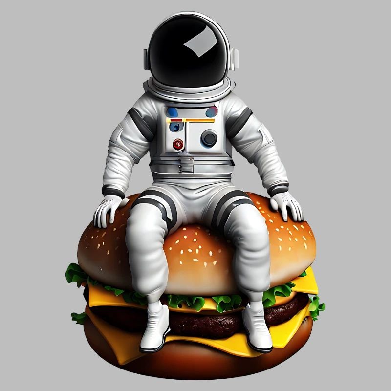 Astronaute spatial Cheeseburger