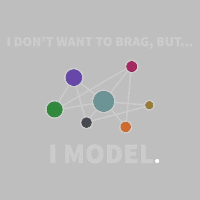 Model Datenwissenschaft Informatik Geschenk