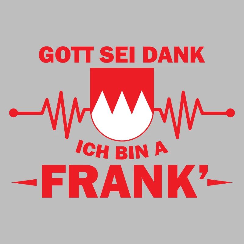 Gott sei Dank ich bin ein Frank Geschenk Design