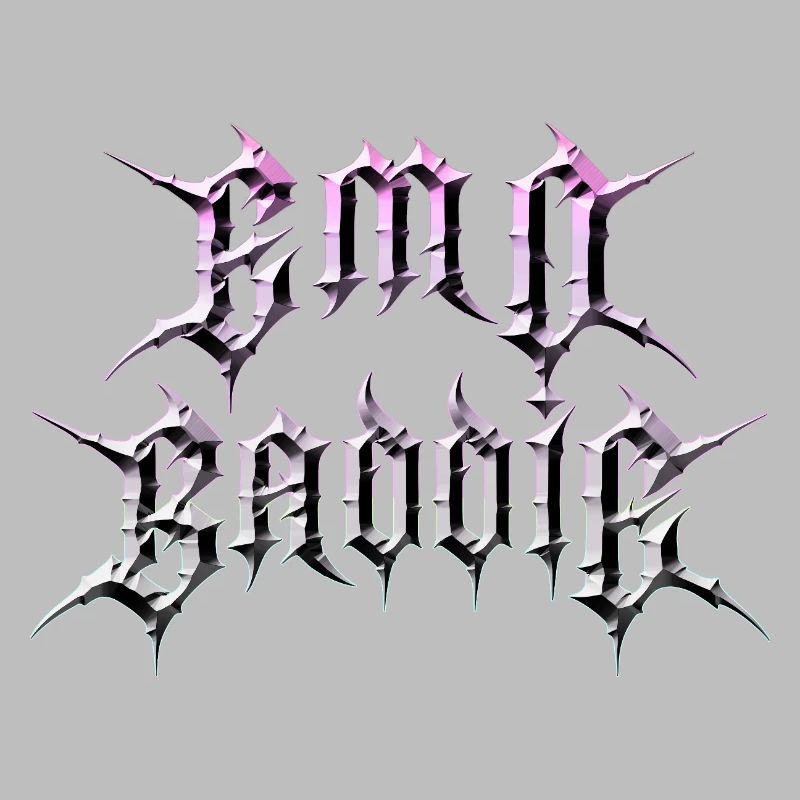 Emo Baddie ! Esthétique Emo Goth