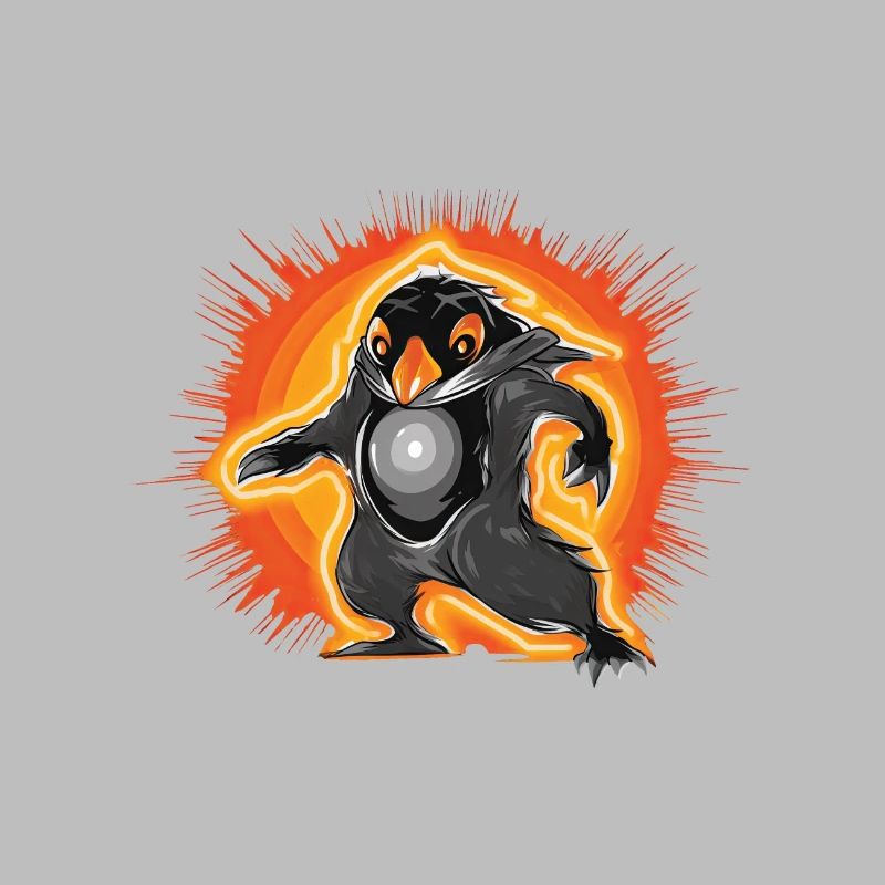 Orange Penguin: Noir Comic Art
