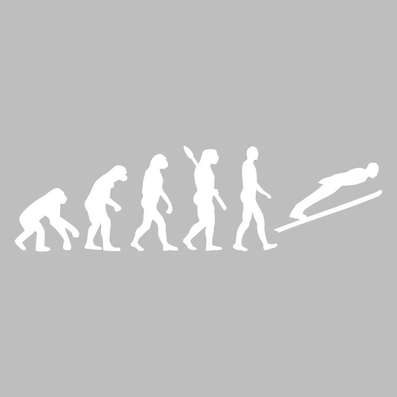 Evolution Ski-jumping