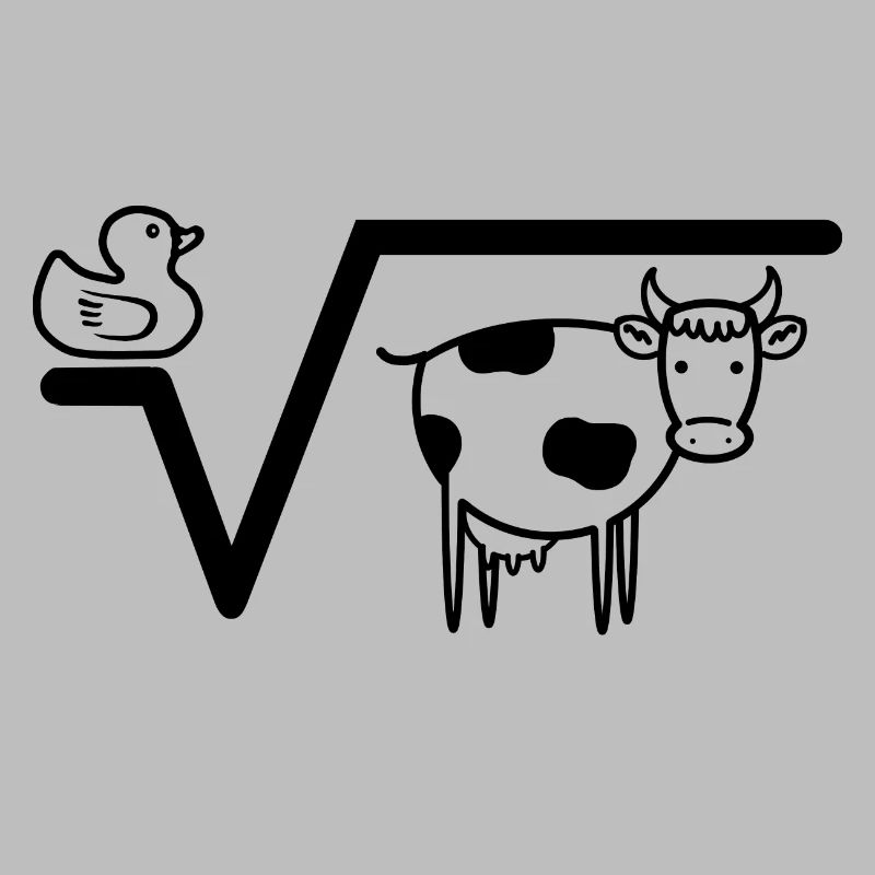 Duck Root Cow N-te Root From Q Math