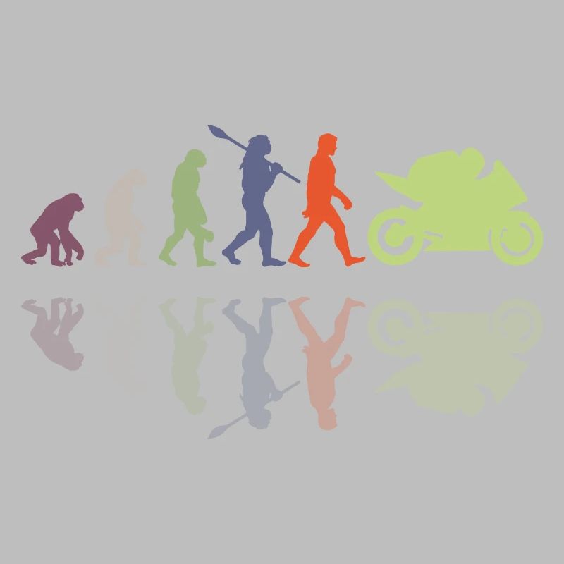 Motorcycle Evolution Vintage Shadow Biker