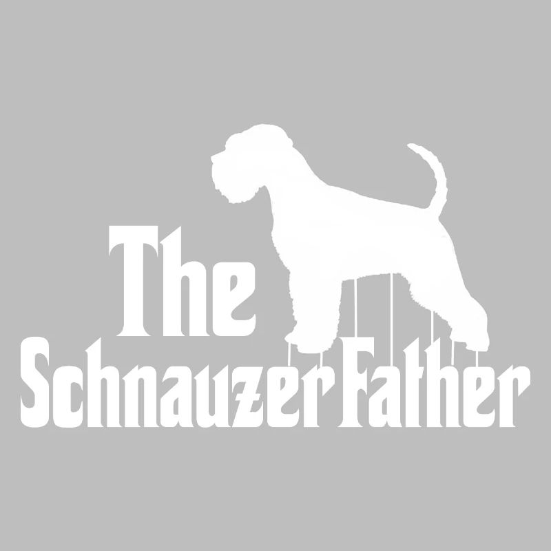 Drôle Schnauzer Master Parodie Schnauzer Géant