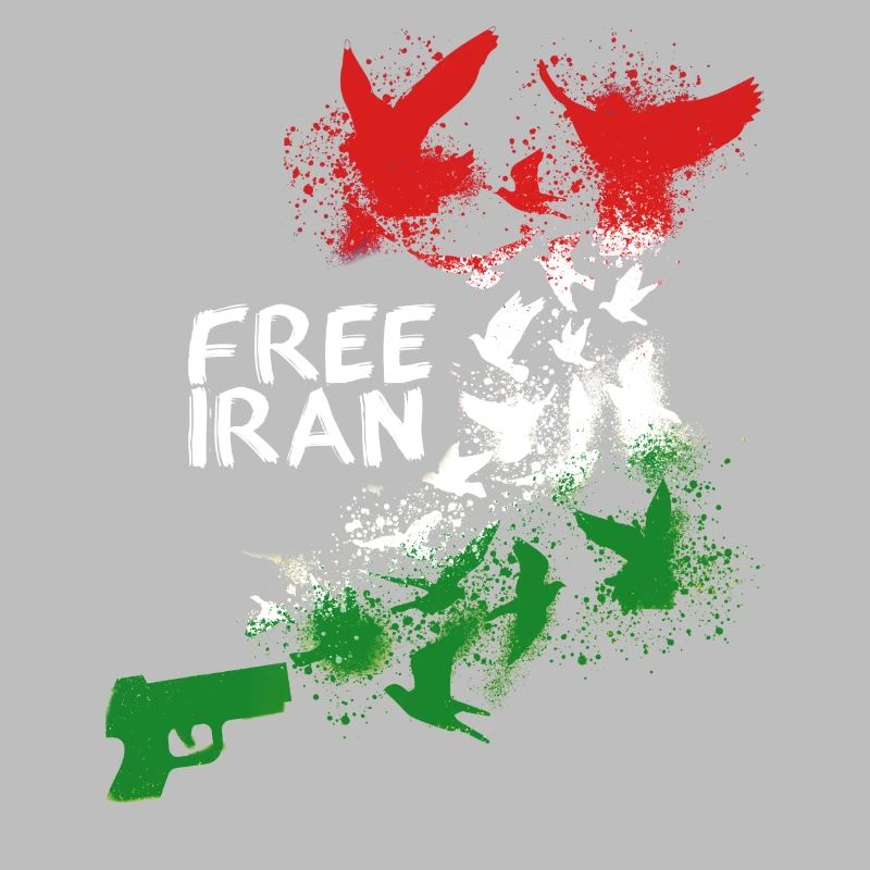 Iran libre, liberté, iran, Iran libre, drapeau, oiseaux,