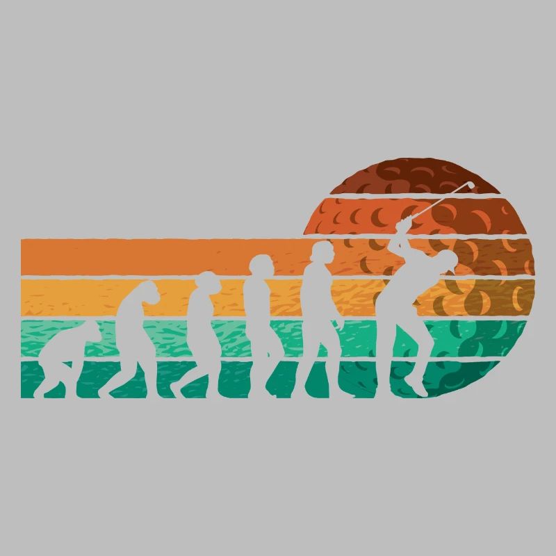 Évolution du golf du singe aux hommes BBall Lovers