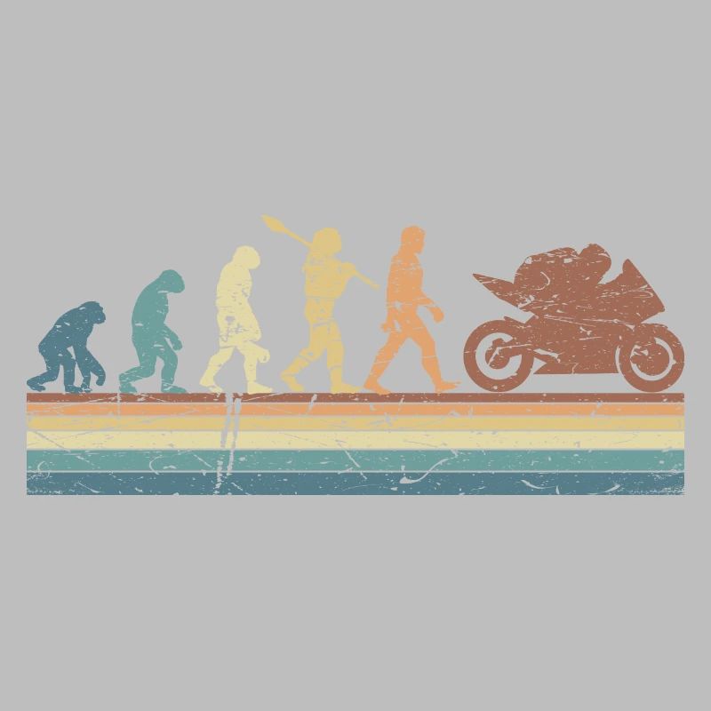 Motorcycle Evolution Vintage Shadow Biker