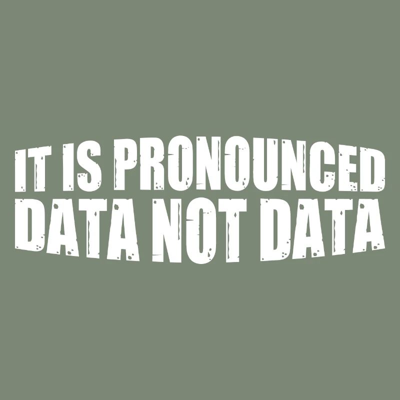 it is pronounced data not data 4