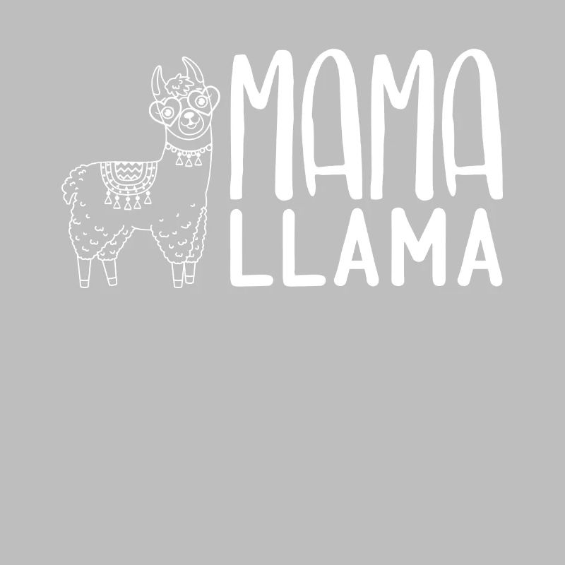 Mama Llama Lama Muttertag Mutter Peru Alpaka Stolz