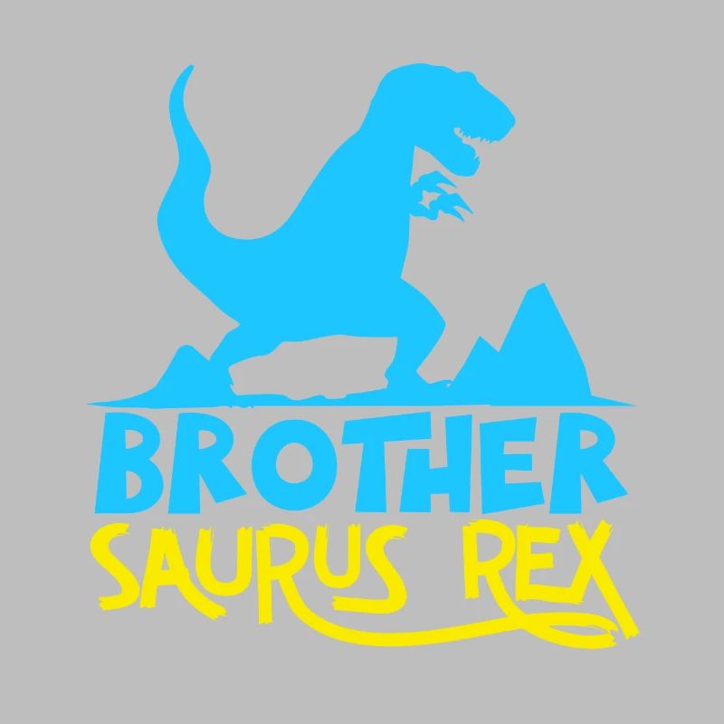 Broder Saurus Rex - Funny Dinosaur Graphic