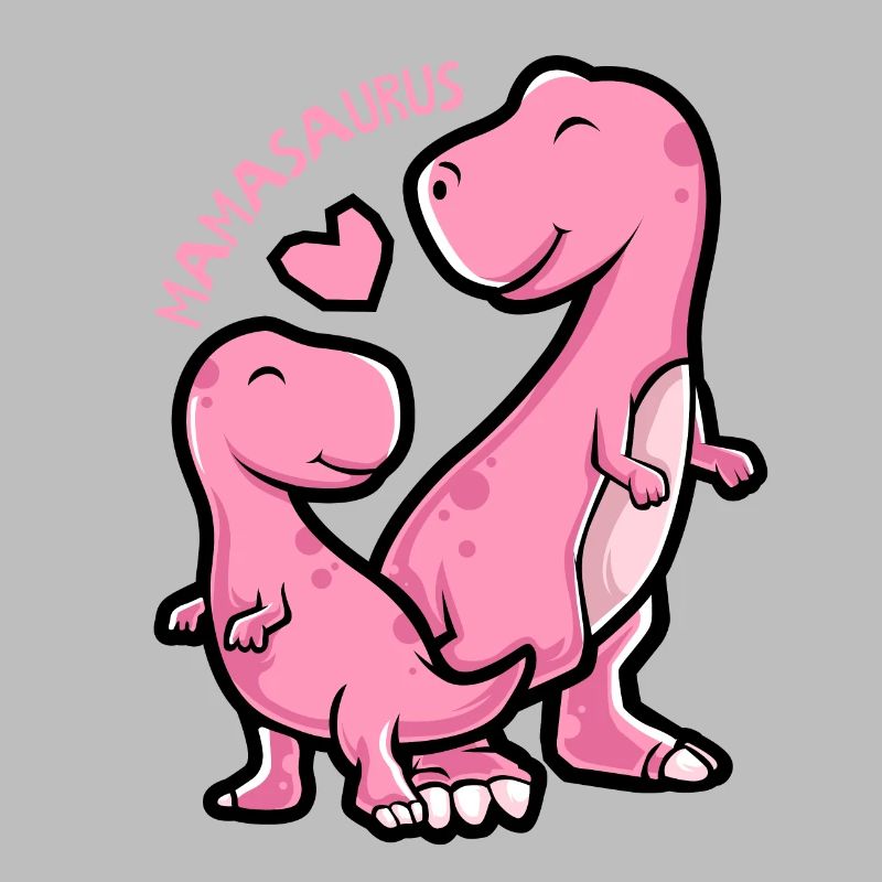 Mamasaurus - Funny Dinosaur Graphic