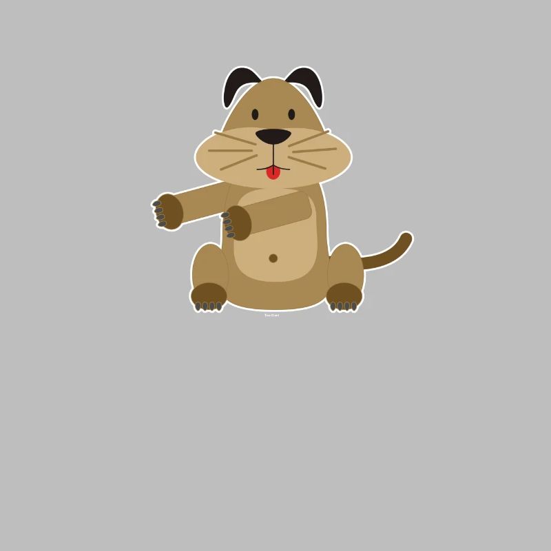 Floss Dance Move Dog