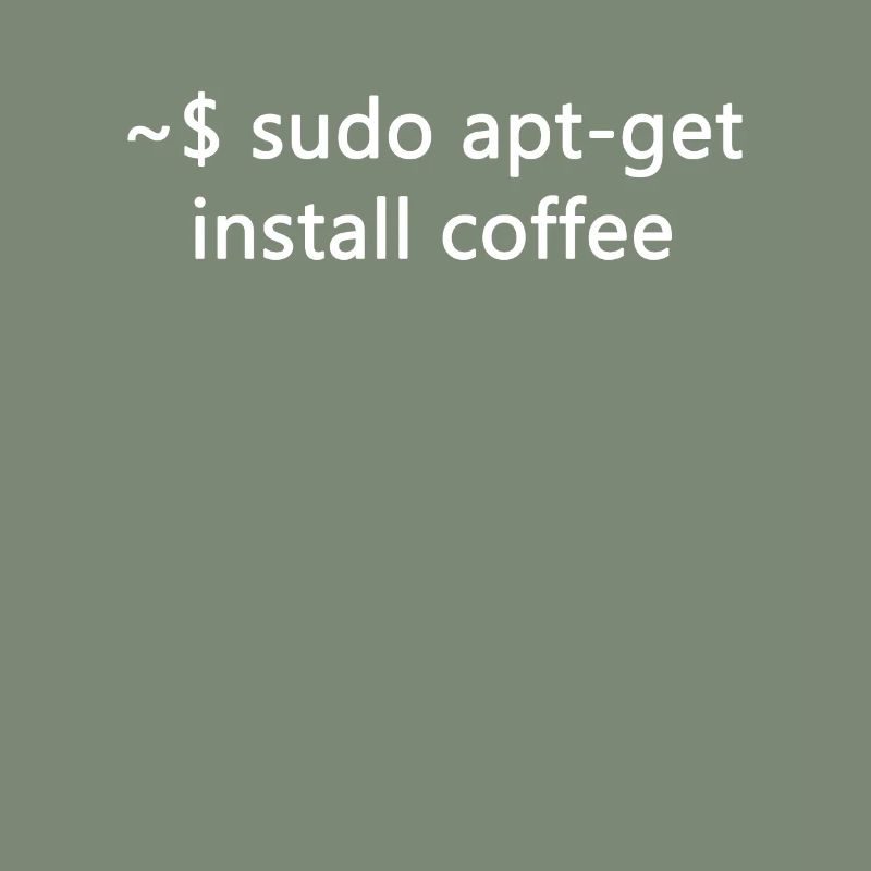 Sysadmin Linux sudo apt-get installer coffee