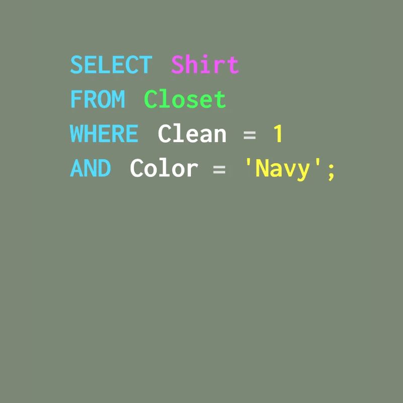 Lustiges SQL-Design für SQL-Programmierer, DBA,
