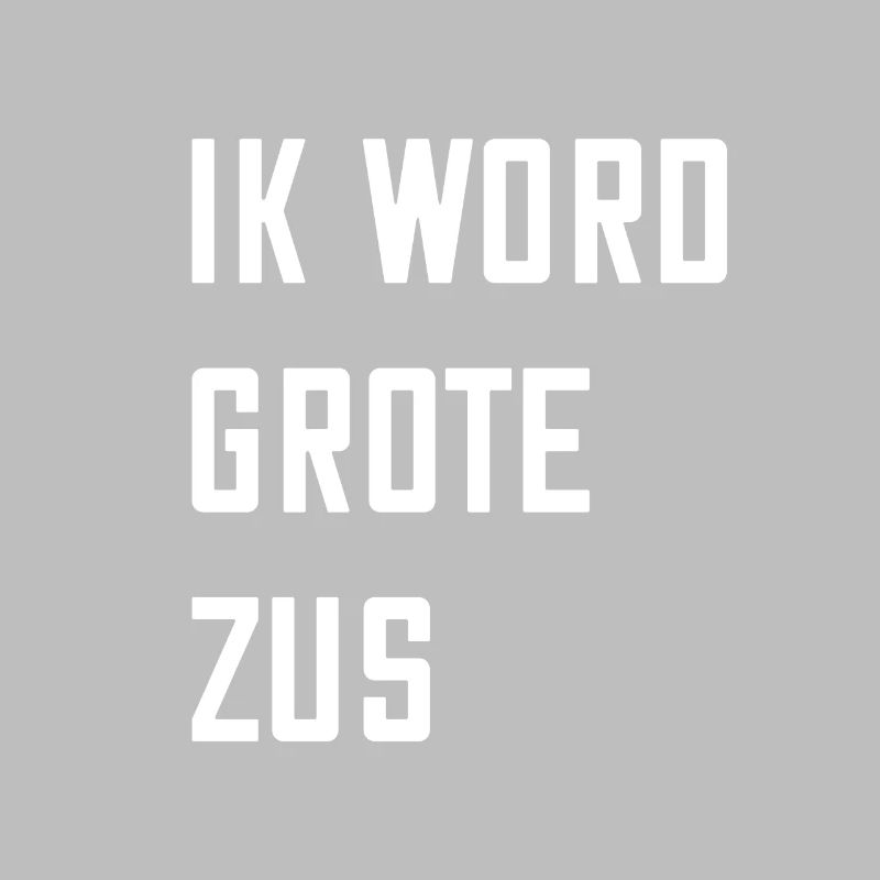 Ich werde eine große Schwester