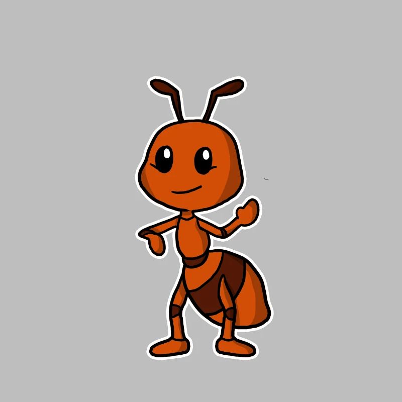 Douce fourmi insecte