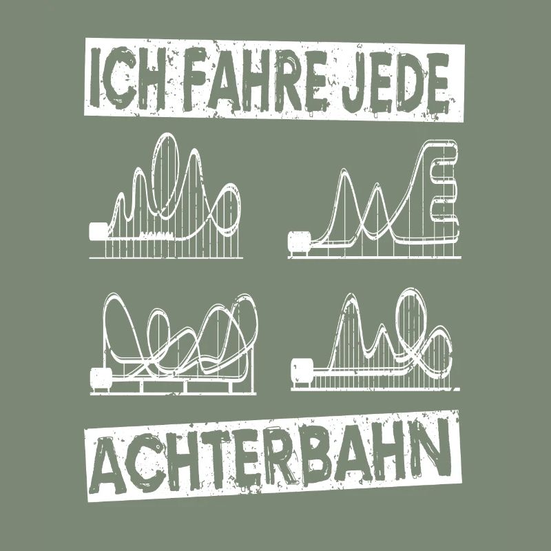 Achterbahn Rollercoaster Freizeitpark Geschenkidee