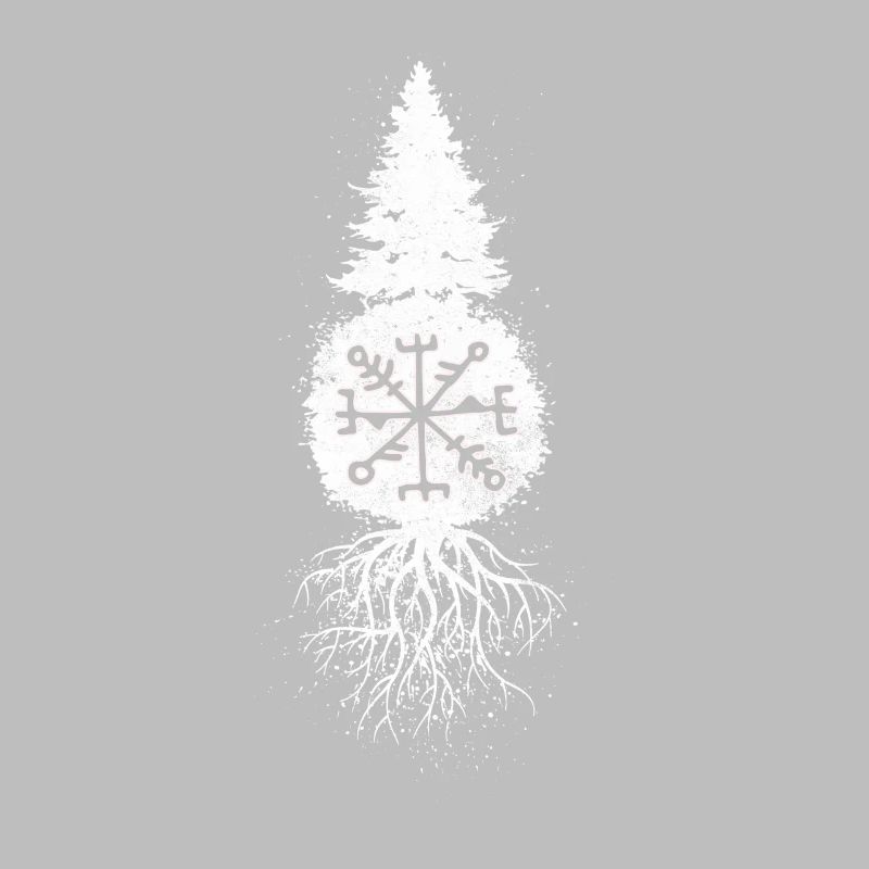 Wikinger Kompass, Vegvisir, Runen Geschenkidee