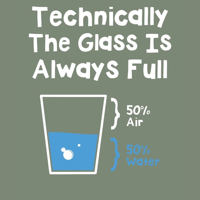 Technically The Glass Is Always Full